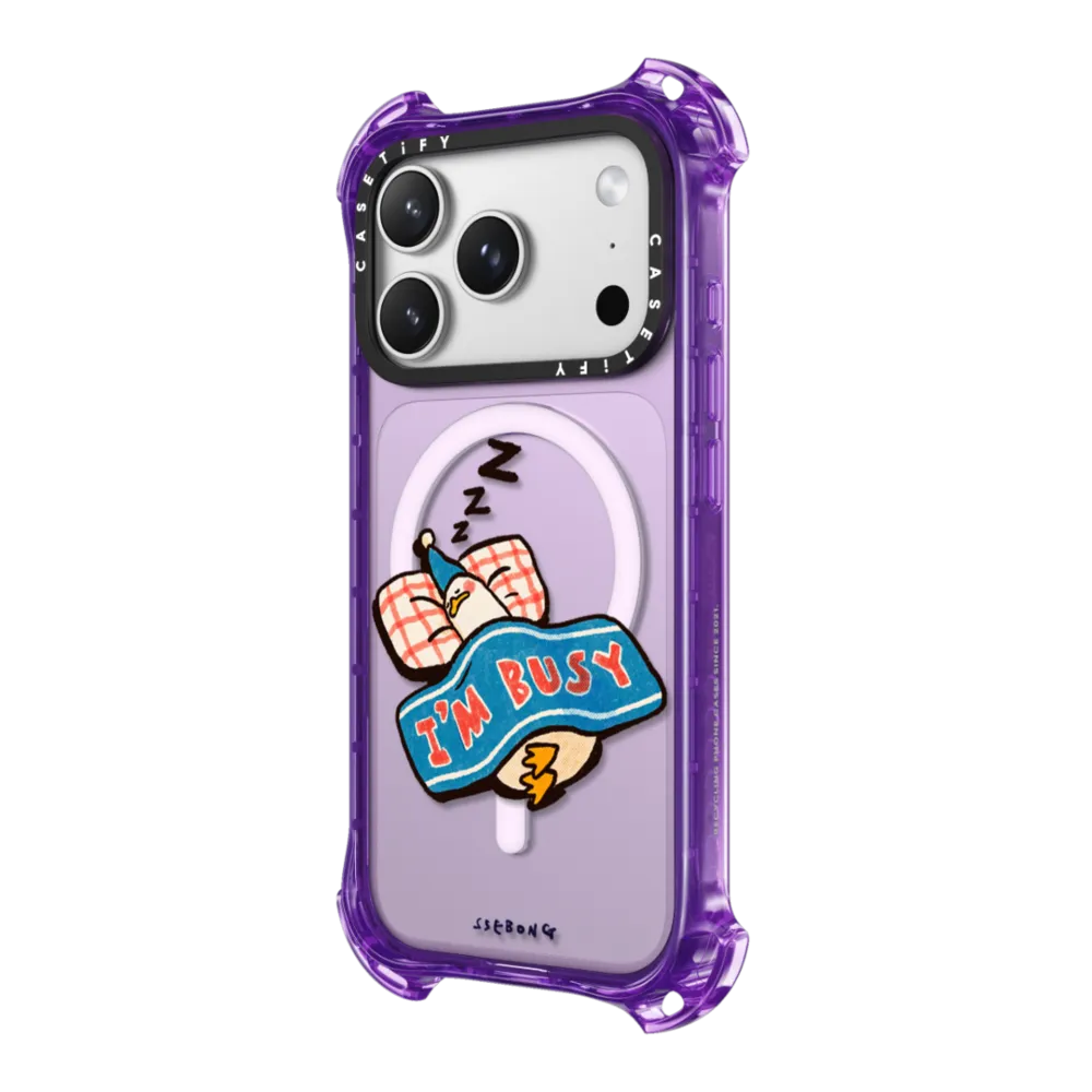 Bounce iPhone 17 Pro Max Case MagSafe Compatible - I'm so busy