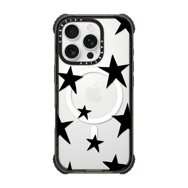 CASETiFY iPhone 16 Pro Case Black ウルトラ インパクトケース MagSafe 対応 Star Stars Black CASETiFY iPhone 16 Pro Case Black ウルトラ インパクトケース MagSafe 対応 Star Stars Black