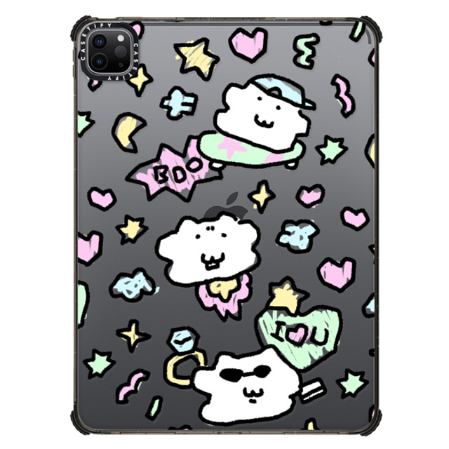 MEO MONSTERS x CASETiFY iPad Pro 11-inch (第3/4世代) Cartoon Black iPad インパクト ケース HIP! HIP! HIP! MEO MONSTERS x CASETiFY iPad Pro 11-inch (第3/4世代) Cartoon Black iPad インパクト ケース HIP! HIP! HIP!