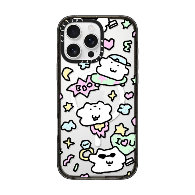 MEO MONSTERS x CASETiFY iPhone 16 Pro Max Case Cartoon Black Impact Case MagSafe Compatible HIP HIP HIP! Father's Day MEO MONSTERS x CASETiFY iPhone 16 Pro Max Case Cartoon Black Impact Case MagSafe Compatible HIP HIP HIP! Father's Day