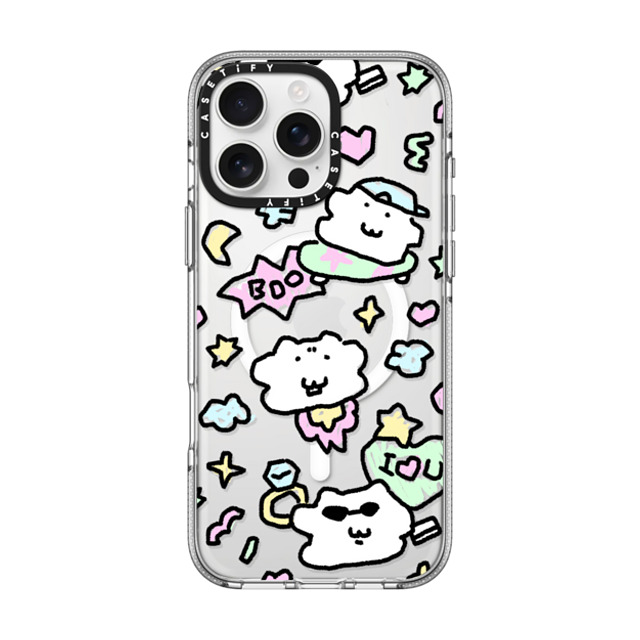 MEO MONSTERS x CASETiFY iPhone 16 Pro Max Case Cartoon Clear Clear Case MagSafe Compatible HIP HIP HIP! Father's Day MEO MONSTERS x CASETiFY iPhone 16 Pro Max Case Cartoon Clear Clear Case MagSafe Compatible HIP HIP HIP! Father's Day