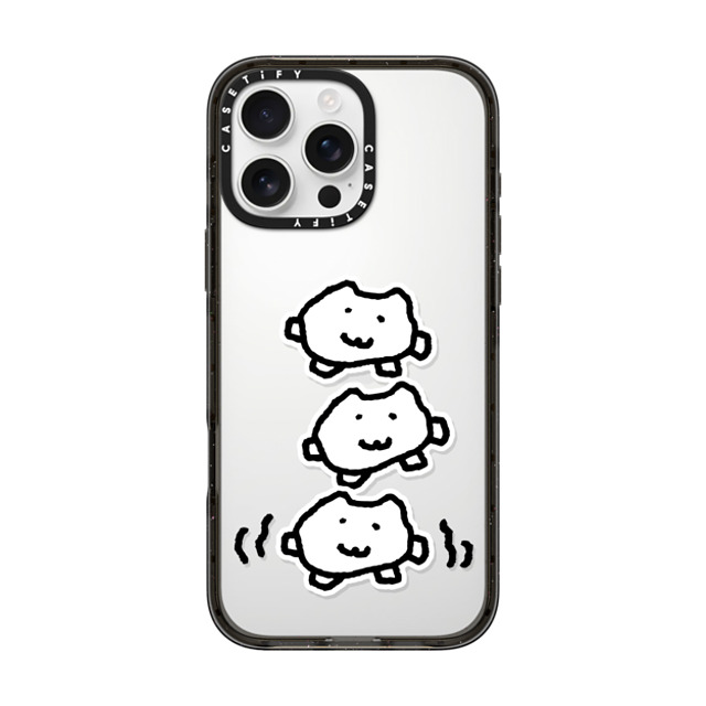 MEO MONSTERS x CASETiFY iPhone 16 Pro Max Case Cartoon Black Impact Case shake shake Father's Day MEO MONSTERS x CASETiFY iPhone 16 Pro Max Case Cartoon Black Impact Case shake shake Father's Day