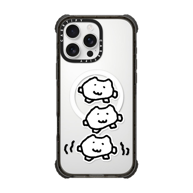 MEO MONSTERS x CASETiFY iPhone 16 Pro Max Case Cartoon Black ウルトラ インパクトケース MagSafe 対応 shake shake Back to School MEO MONSTERS x CASETiFY iPhone 16 Pro Max Case Cartoon Black ウルトラ インパクトケース MagSafe 対応 shake shake Back to School
