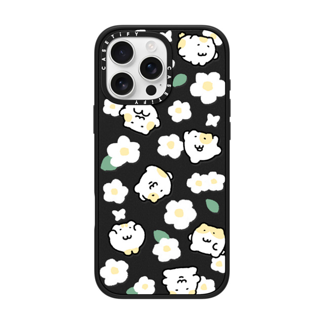 MEO MONSTERS x CASETiFY iPhone 16 Pro Max Case Floral,Cartoon マットブラック Impact Case MagSafe Compatible Egg Flower Mother's Day MEO MONSTERS x CASETiFY iPhone 16 Pro Max Case Floral,Cartoon マットブラック Impact Case MagSafe Compatible Egg Flower Mother's Day