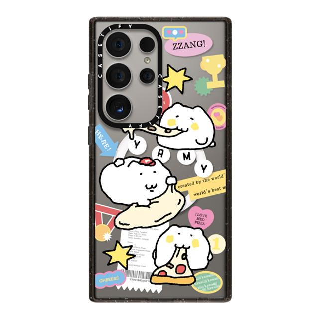 MEO MONSTERS x CASETiFY Galaxy S24 Ultra Case Cartoon ブラック マグネット式 インパクトケース Pizza! created by the world's best monster New iPhone MEO MONSTERS x CASETiFY Galaxy S24 Ultra Case Cartoon ブラック マグネット式 インパクトケース Pizza! created by the world's best monster New iPhone