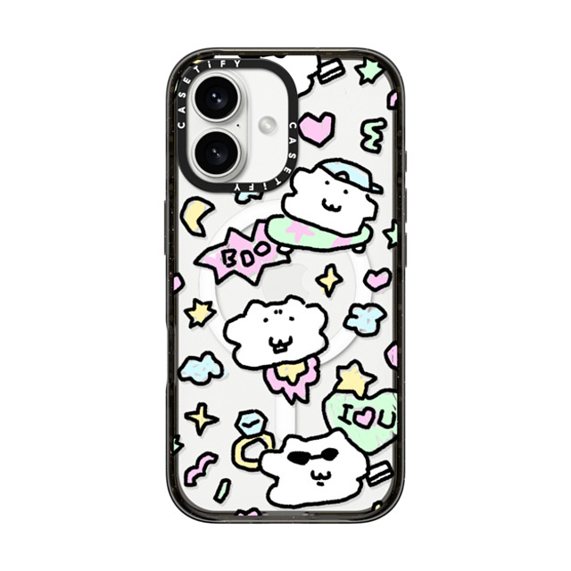 MEO MONSTERS x CASETiFY iPhone 16 Case Cartoon Black Impact Case MagSafe Compatible HIP HIP HIP! Father's Day MEO MONSTERS x CASETiFY iPhone 16 Case Cartoon Black Impact Case MagSafe Compatible HIP HIP HIP! Father's Day