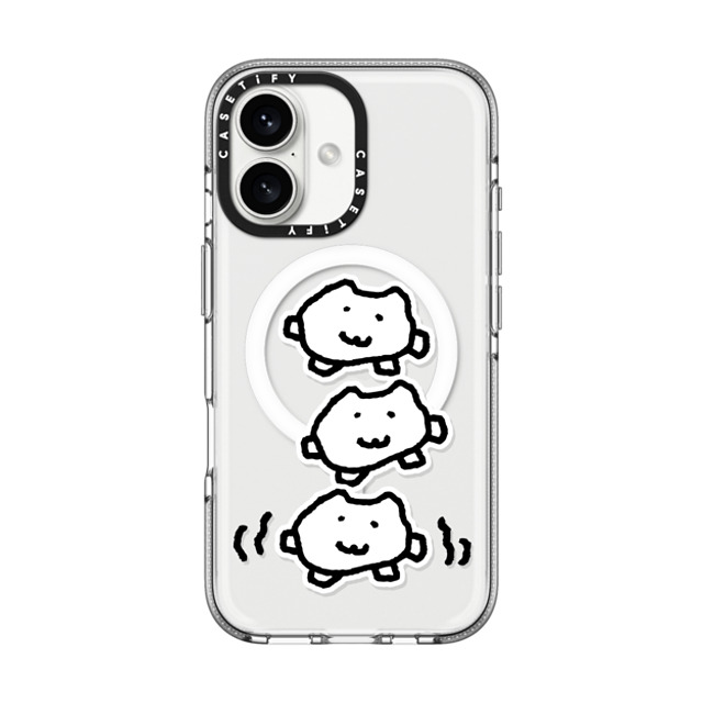 MEO MONSTERS x CASETiFY iPhone 16 Case Cartoon Clear Clear Case MagSafe Compatible shake shake Father's Day MEO MONSTERS x CASETiFY iPhone 16 Case Cartoon Clear Clear Case MagSafe Compatible shake shake Father's Day