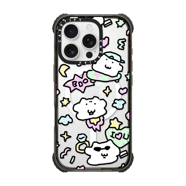 MEO MONSTERS x CASETiFY iPhone 16 Pro Case Cartoon Black ウルトラ インパクトケース MagSafe 対応 HIP HIP HIP! Father's Day MEO MONSTERS x CASETiFY iPhone 16 Pro Case Cartoon Black ウルトラ インパクトケース MagSafe 対応 HIP HIP HIP! Father's Day
