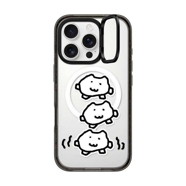 MEO MONSTERS x CASETiFY iPhone 16 Pro Case Cartoon Black インパクトリングスタンドケース MagSafe対応 shake shake Father's Day MEO MONSTERS x CASETiFY iPhone 16 Pro Case Cartoon Black インパクトリングスタンドケース MagSafe対応 shake shake Father's Day