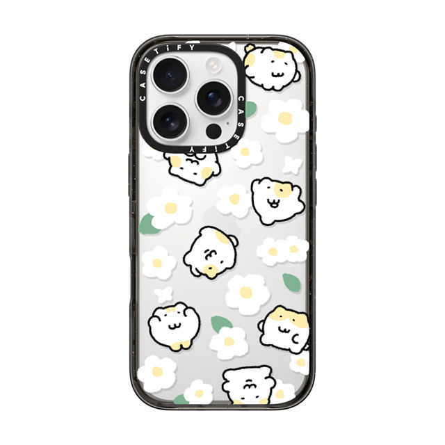 MEO MONSTERS x CASETiFY iPhone 16 Pro Case Floral,Cartoon Black インパクトケース Egg Flower Mother's Day MEO MONSTERS x CASETiFY iPhone 16 Pro Case Floral,Cartoon Black インパクトケース Egg Flower Mother's Day