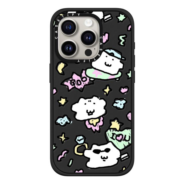 MEO MONSTERS x CASETiFY iPhone 15 Pro Case Cartoon Matte Black Impact Case MagSafe Compatible HIP HIP HIP! Father's Day MEO MONSTERS x CASETiFY iPhone 15 Pro Case Cartoon Matte Black Impact Case MagSafe Compatible HIP HIP HIP! Father's Day