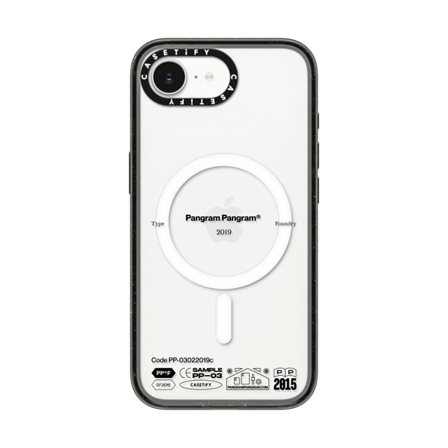Pangram Pangram x CASETiFY iPhone 16e ケース ブラック インパクトケース MagSafe対応 PP-03 Black Back to School Pangram Pangram x CASETiFY iPhone 16e ケース ブラック インパクトケース MagSafe対応 PP-03 Black Back to School