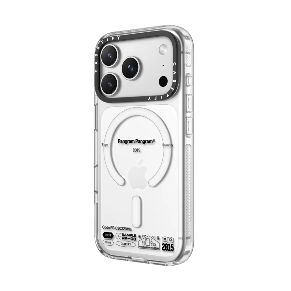 Impact Clear iPhone 17 Pro Max Case MagSafe Compatible - PP-03 Black