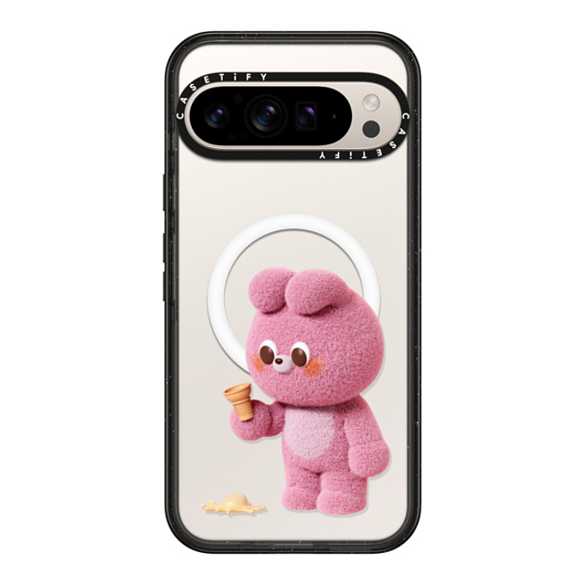 Bonnie Lu x CASETiFY Pixel 9 Pro XL ケース ブラック マグネット式 インパクトケース My Ice Cream Back to School Bonnie Lu x CASETiFY Pixel 9 Pro XL ケース ブラック マグネット式 インパクトケース My Ice Cream Back to School