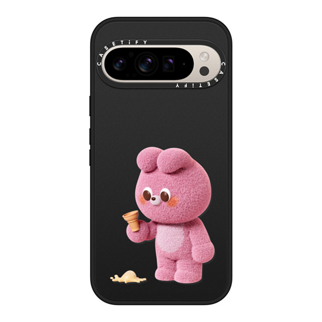 Bonnie Lu x CASETiFY Pixel 9 Pro XL ケース マットブラック マグネット式 インパクトケース My Ice Cream Back to School Bonnie Lu x CASETiFY Pixel 9 Pro XL ケース マットブラック マグネット式 インパクトケース My Ice Cream Back to School