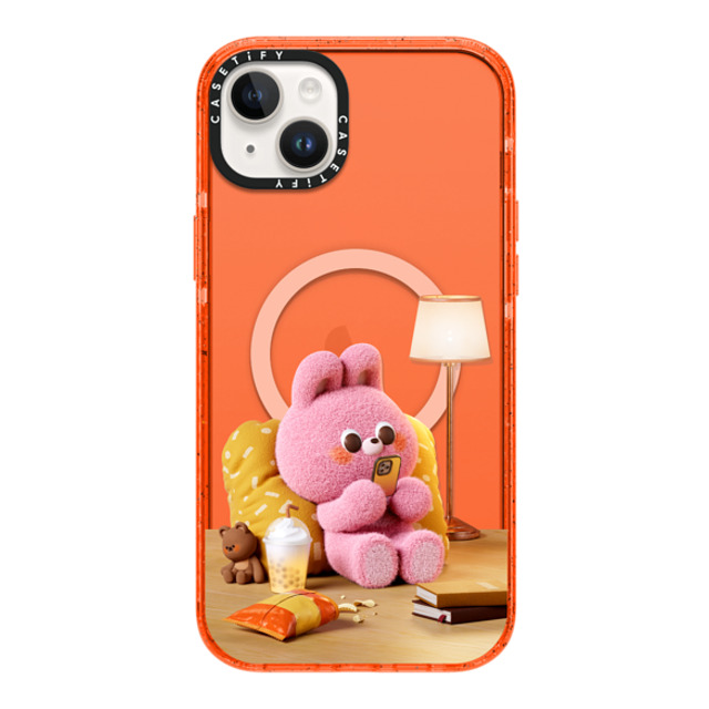 Bonnie Lu x CASETiFY iPhone 14 Plus Case IW CpNgP[X MagSafeΉ Chill Time