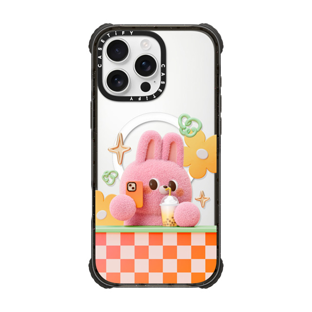 Bonnie Lu x CASETiFY iPhone 16 Pro Max Case Black ウルトラ インパクトケース MagSafe 対応 Selfie by Bonnie Lu Bonnie Lu x CASETiFY iPhone 16 Pro Max Case Black ウルトラ インパクトケース MagSafe 対応 Selfie by Bonnie Lu