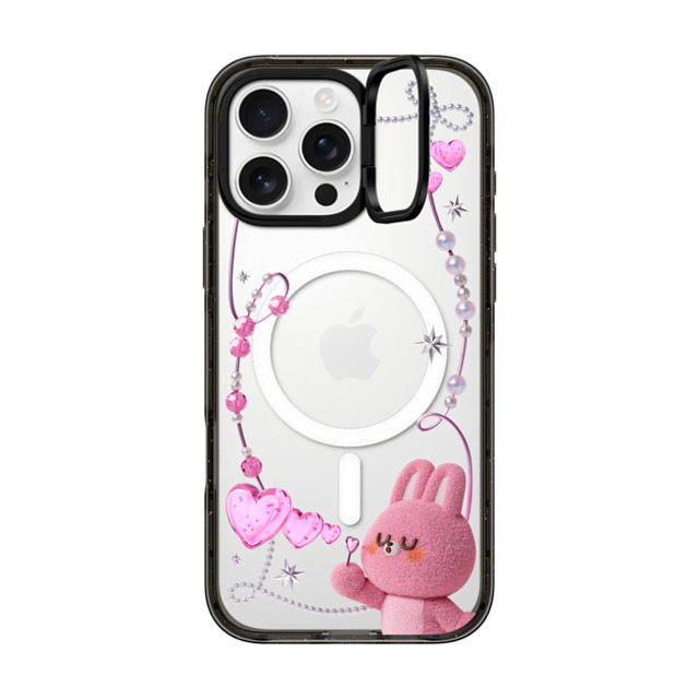 Bonnie Lu x CASETiFY iPhone 16 Pro Max ケース ブラック インパクトリングスタンドケース MagSafe対応 Blowing Bubbles Father's Day Bonnie Lu x CASETiFY iPhone 16 Pro Max ケース ブラック インパクトリングスタンドケース MagSafe対応 Blowing Bubbles Father's Day