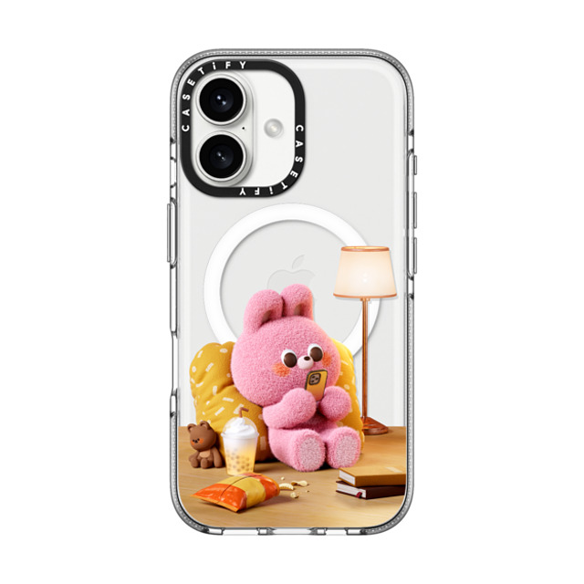 Bonnie Lu x CASETiFY iPhone 16 ケース クリア クリア ケース MagSafe対応 Chill Time Back to School Bonnie Lu x CASETiFY iPhone 16 ケース クリア クリア ケース MagSafe対応 Chill Time Back to School