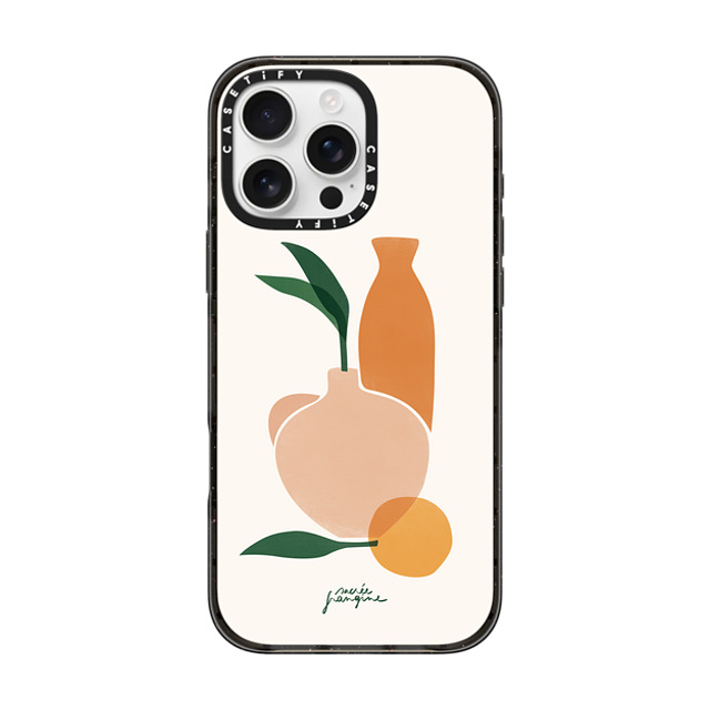 Sacree Frangine x CASETiFY iPhone 16 Pro Max ケース Fruit,Geometric ブラック インパクトケース MagSafe対応 Composition Céramique By Sacrée Frangine Father's Day Sacree Frangine x CASETiFY iPhone 16 Pro Max ケース Fruit,Geometric ブラック インパクトケース MagSafe対応 Composition Céramique By Sacrée Frangine Father's Day