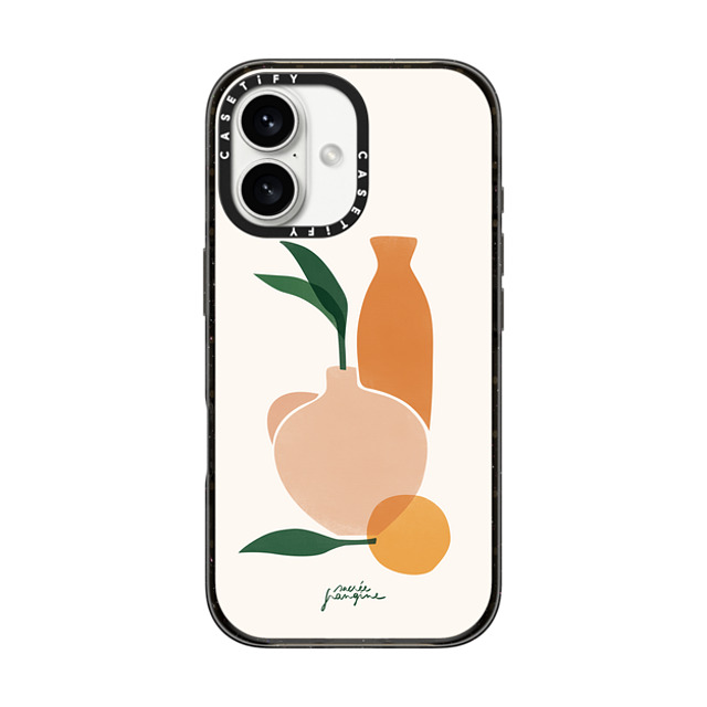 Sacree Frangine x CASETiFY iPhone 16 ケース Fruit,Geometric ブラック インパクトケース MagSafe対応 Composition Céramique By Sacrée Frangine Father's Day Sacree Frangine x CASETiFY iPhone 16 ケース Fruit,Geometric ブラック インパクトケース MagSafe対応 Composition Céramique By Sacrée Frangine Father's Day
