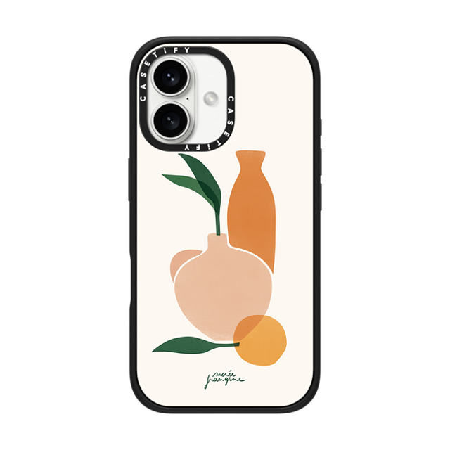 Sacree Frangine x CASETiFY iPhone 16 ケース Fruit,Geometric マットブラック インパクトケース MagSafe対応 Composition Céramique By Sacrée Frangine Father's Day Sacree Frangine x CASETiFY iPhone 16 ケース Fruit,Geometric マットブラック インパクトケース MagSafe対応 Composition Céramique By Sacrée Frangine Father's Day