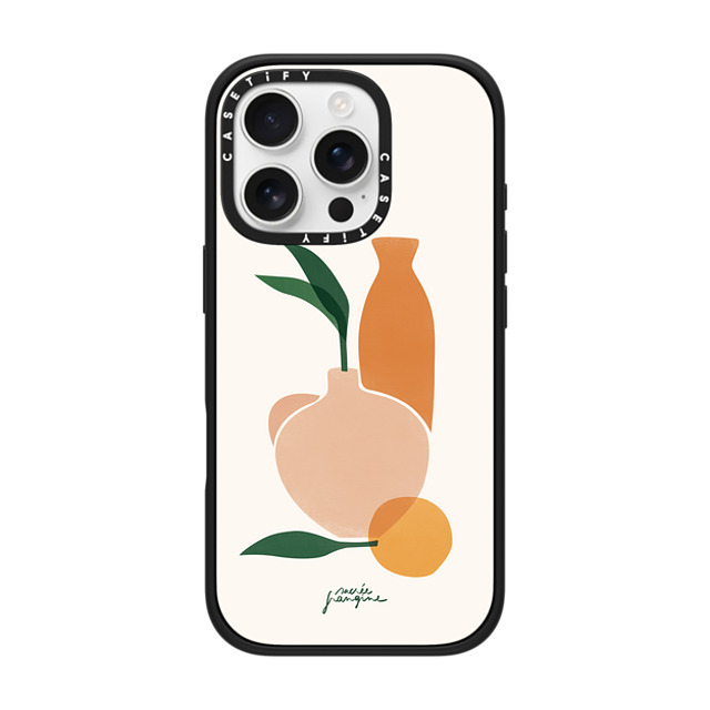 Sacree Frangine x CASETiFY iPhone 16 Pro ケース Fruit,Geometric マットブラック インパクトケース MagSafe対応 Composition Céramique By Sacrée Frangine Father's Day Sacree Frangine x CASETiFY iPhone 16 Pro ケース Fruit,Geometric マットブラック インパクトケース MagSafe対応 Composition Céramique By Sacrée Frangine Father's Day