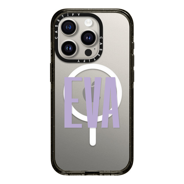 CASETiFY iPhone 15 Pro Case Black Impact Case MagSafe Compatible Custom Case - EVA CASETiFY iPhone 15 Pro Case Black Impact Case MagSafe Compatible Custom Case - EVA