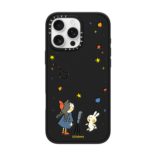 Liliuhms x CASETiFY iPhone 16 Pro Max ケース Cartoon マットブラック インパクトケース MagSafe対応 Starry Night Explosion Mother's Day Liliuhms x CASETiFY iPhone 16 Pro Max ケース Cartoon マットブラック インパクトケース MagSafe対応 Starry Night Explosion Mother's Day