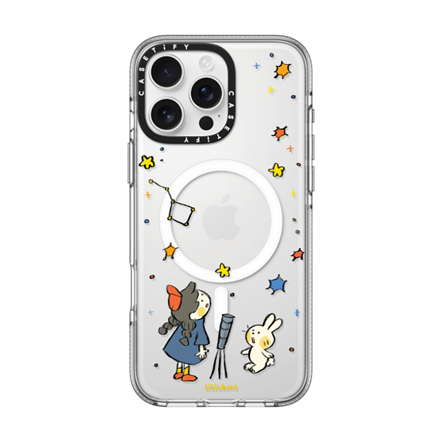 Liliuhms x CASETiFY iPhone 16 Pro Max ケース Cartoon クリア クリア ケース MagSafe対応 Starry Night Explosion Father's Day Liliuhms x CASETiFY iPhone 16 Pro Max ケース Cartoon クリア クリア ケース MagSafe対応 Starry Night Explosion Father's Day