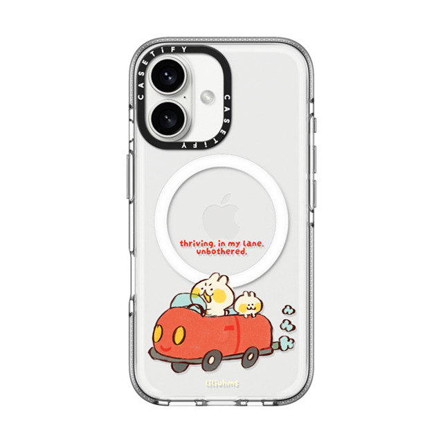 Liliuhms x CASETiFY iPhone 16 ケース Cartoon クリア クリア ケース MagSafe対応 Two Buns Road Trip Father's Day Liliuhms x CASETiFY iPhone 16 ケース Cartoon クリア クリア ケース MagSafe対応 Two Buns Road Trip Father's Day