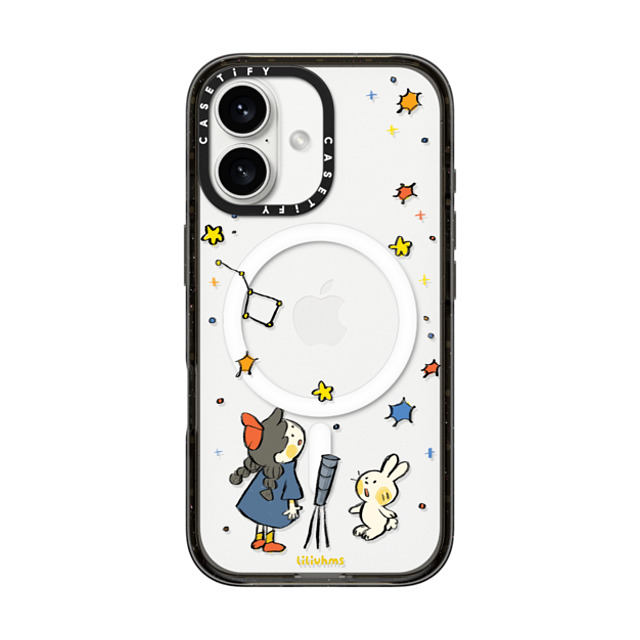 Liliuhms x CASETiFY iPhone 16 ケース Cartoon ブラック インパクトケース MagSafe対応 Starry Night Explosion Mother's Day Liliuhms x CASETiFY iPhone 16 ケース Cartoon ブラック インパクトケース MagSafe対応 Starry Night Explosion Mother's Day