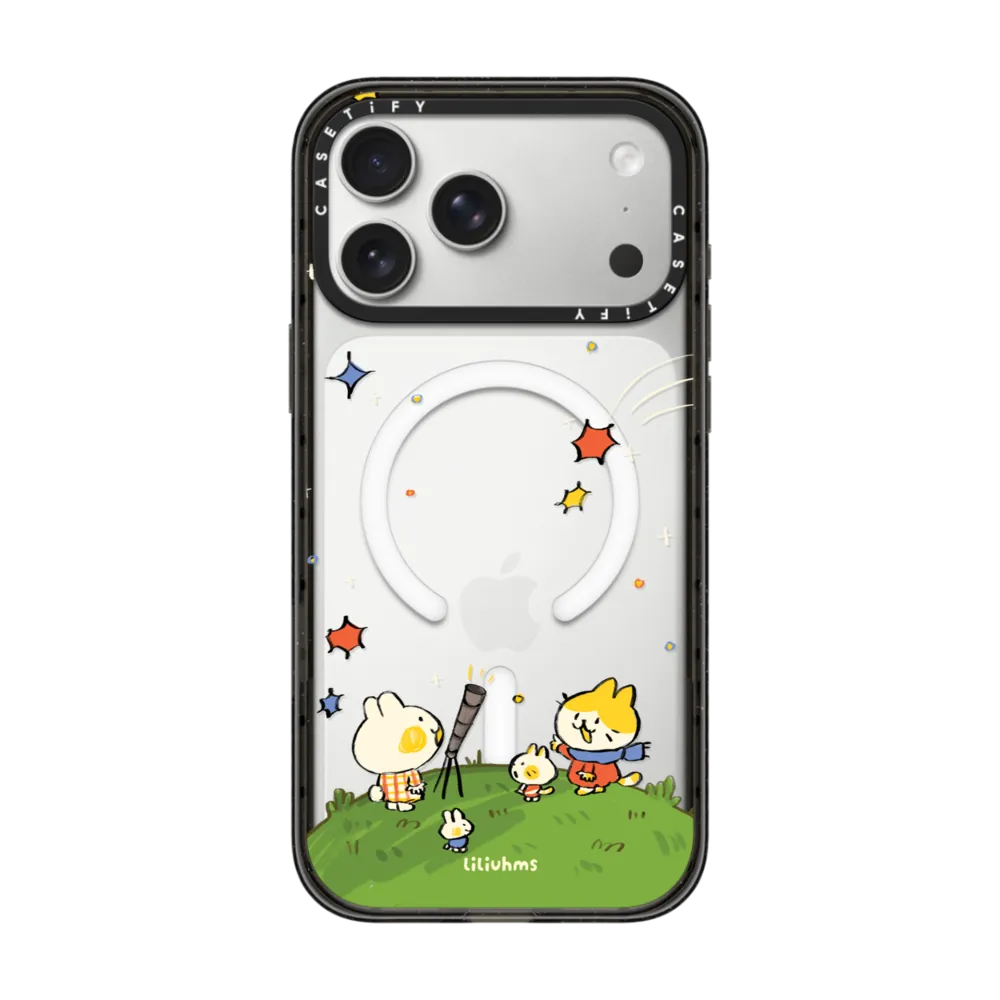 Impact iPhone 17 Pro Max Case MagSafe Compatible - Starry Night with Friends