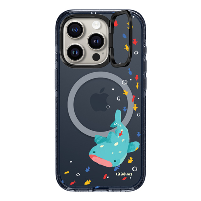 Liliuhms x CASETiFY iPhone 15 Pro Case Cartoon Classic Blue インパクトリングスタンドケース MagSafe対応 Whale Shark's Open Space Mother's Day Liliuhms x CASETiFY iPhone 15 Pro Case Cartoon Classic Blue インパクトリングスタンドケース MagSafe対応 Whale Shark's Open Space Mother's Day