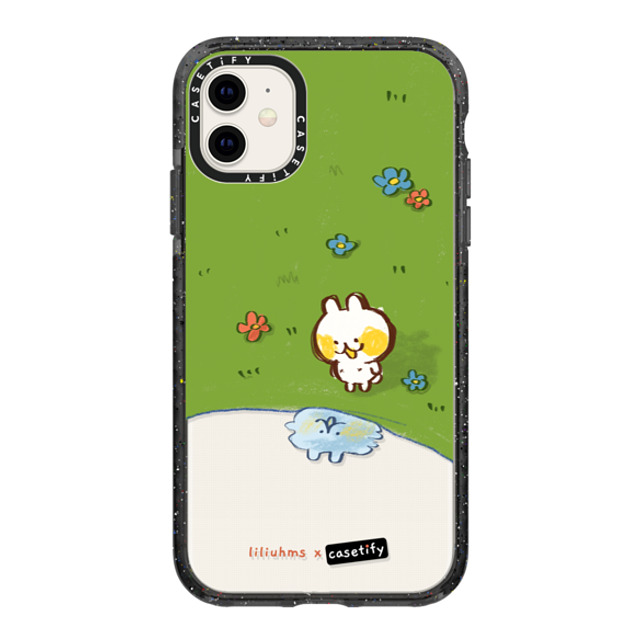 Liliuhms x CASETiFY iPhone 11 Case Black Impact Case Bun's Reflection Liliuhms x CASETiFY iPhone 11 Case Black Impact Case Bun's Reflection