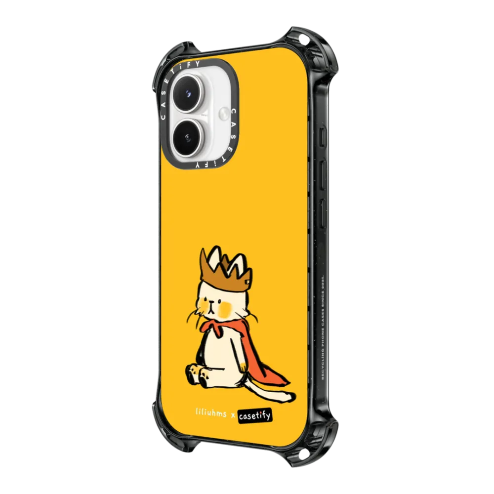 Bounce iPhone 17 Case MagSafe Compatible - The King of Cats