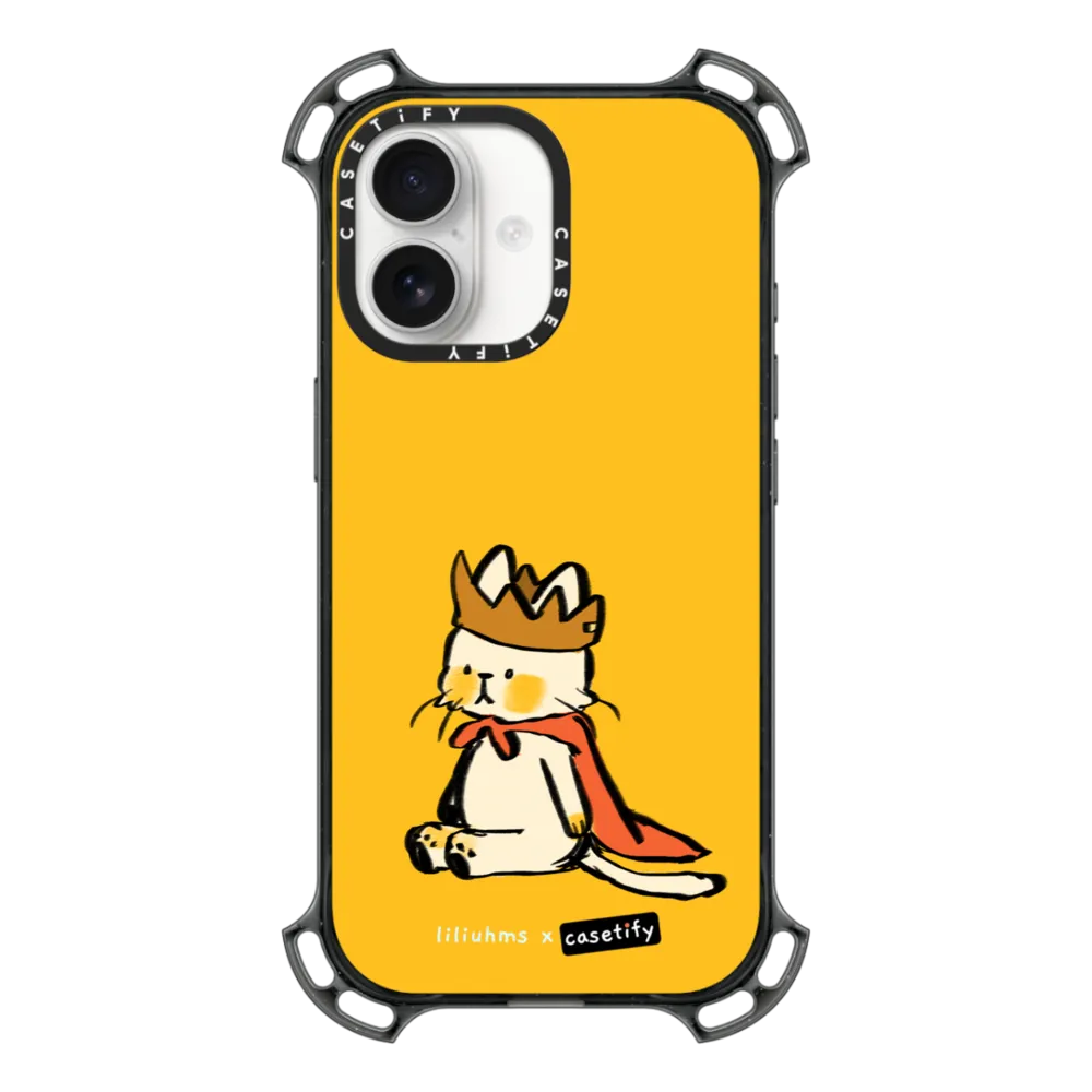 Bounce iPhone 17 Case MagSafe Compatible - The King of Cats