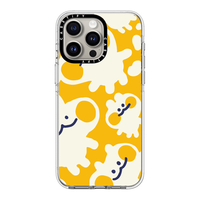 Liliuhms x CASETiFY iPhone 15 Pro Max ケース クリア クリア ケース MagSafe対応 Melty Buns