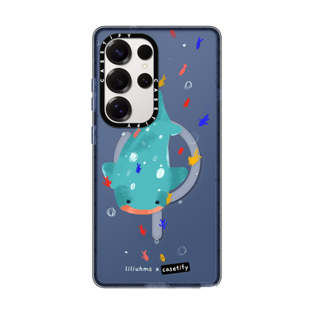 Liliuhms x CASETiFY Galaxy S25 Ultra ケース Summer,Ocean Classic Blue マグネット式 インパクトケース Whale Shark & Friends New iPhone Liliuhms x CASETiFY Galaxy S25 Ultra ケース Summer,Ocean Classic Blue マグネット式 インパクトケース Whale Shark & Friends New iPhone