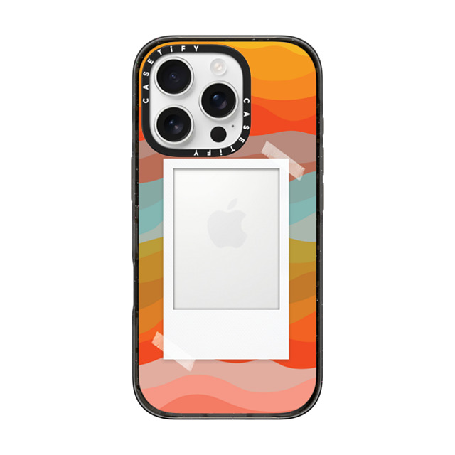 Oh So Graceful x CASETiFY iPhone 16 Pro Case Floral,Polaroid Black Impact Case 1976 with Polaroid Opening by Oh So Graceful Father's Day Oh So Graceful x CASETiFY iPhone 16 Pro Case Floral,Polaroid Black Impact Case 1976 with Polaroid Opening by Oh So Graceful Father's Day