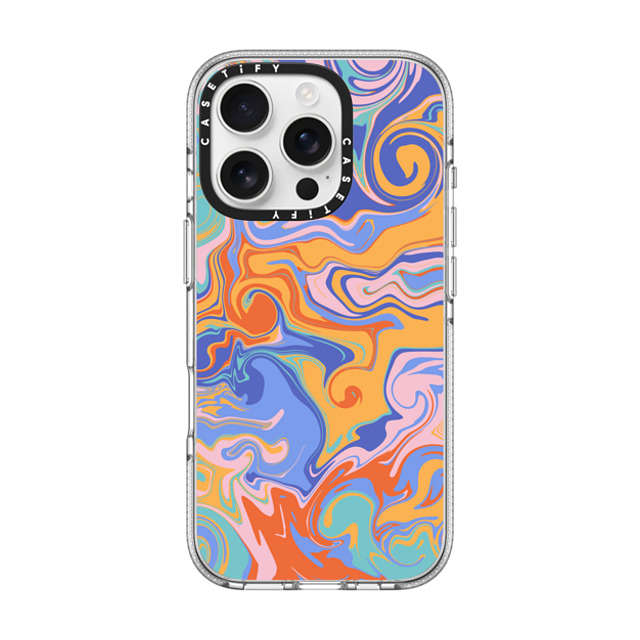 Oh So Graceful x CASETiFY iPhone 16 Pro ケース Geometric,Abstract クリア クリア ケース MagSafe対応 Trippy by Oh So Graceful Back to School Oh So Graceful x CASETiFY iPhone 16 Pro ケース Geometric,Abstract クリア クリア ケース MagSafe対応 Trippy by Oh So Graceful Back to School