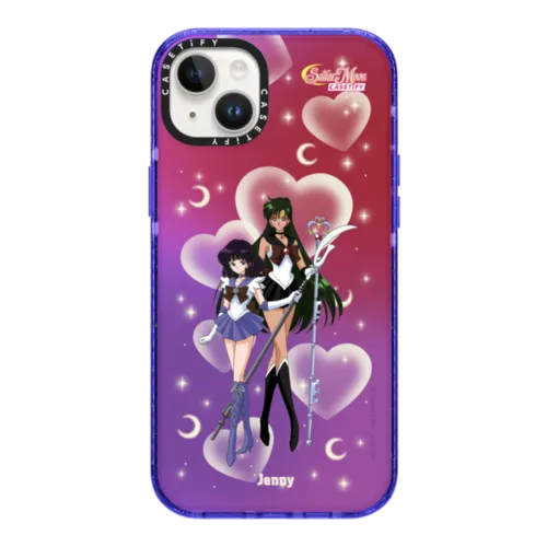 iPhone 14 Plus - Custom Sailor Pluto & Sailor Saturn Case