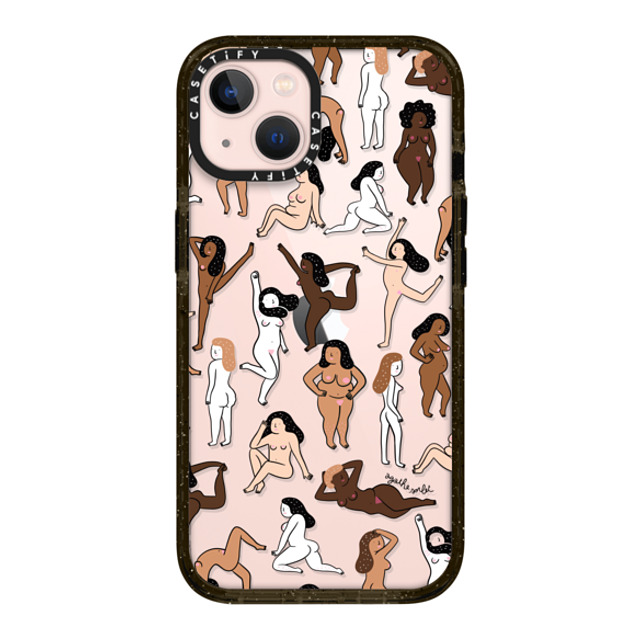 Agathe Sorlet x CASETiFY iPhone 13 ケース ブラック インパクトケース ウィメンズ