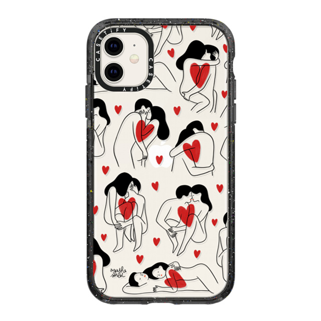 Agathe Sorlet x CASETiFY iPhone 11 Case Black Impact Case My Love Agathe Sorlet x CASETiFY iPhone 11 Case Black Impact Case My Love