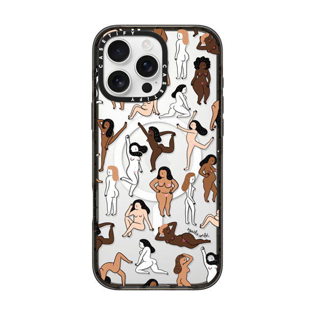 Agathe Sorlet x CASETiFY iPhone 16 Pro Max ケース ブラック インパクトケース MagSafe対応 ウィメンズ