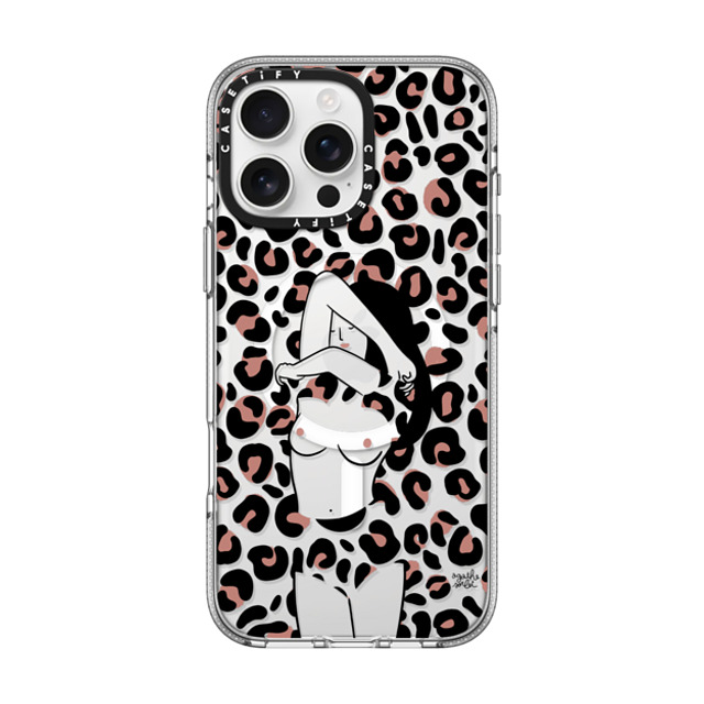Agathe Sorlet x CASETiFY iPhone 16 Pro Max Case Clear Clear Case MagSafe Compatible WILD GIRL Father's Day Agathe Sorlet x CASETiFY iPhone 16 Pro Max Case Clear Clear Case MagSafe Compatible WILD GIRL Father's Day