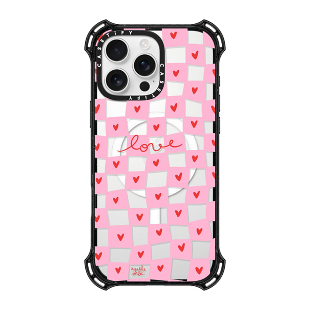 Agathe Sorlet x CASETiFY iPhone 16 Pro Max Case Black バウンスケース いいね Agathe Sorlet x CASETiFY iPhone 16 Pro Max Case Black バウンスケース いいね
