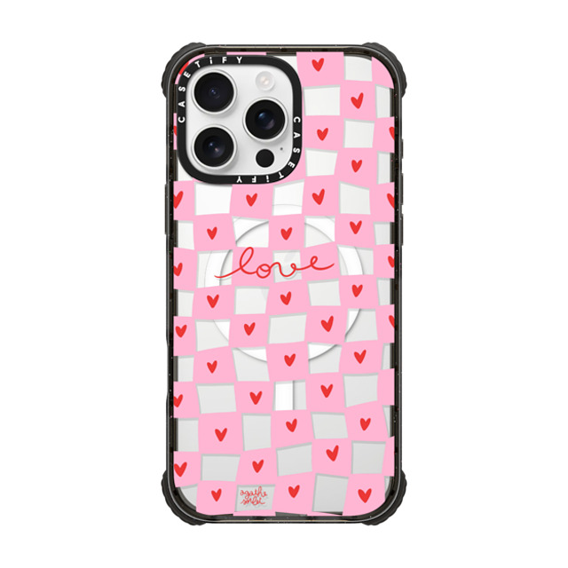 Agathe Sorlet x CASETiFY iPhone 16 Pro Max Case Black ウルトラ インパクトケース MagSafe 対応 いいね Agathe Sorlet x CASETiFY iPhone 16 Pro Max Case Black ウルトラ インパクトケース MagSafe 対応 いいね