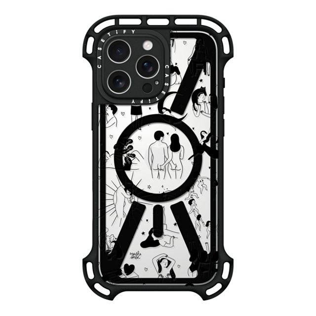 Agathe Sorlet x CASETiFY iPhone 16 Pro Max Case Black ウルトラ バウンスケース MagSafe対応 Myself Agathe Sorlet x CASETiFY iPhone 16 Pro Max Case Black ウルトラ バウンスケース MagSafe対応 Myself