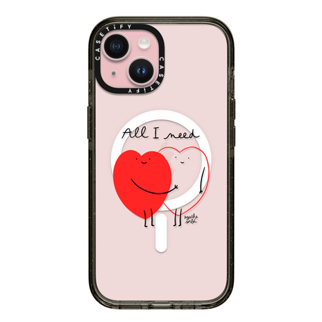 Agathe Sorlet x CASETiFY iPhone 15 Case Black Impact Case MagSafe Compatible All You Need Mother's Day Agathe Sorlet x CASETiFY iPhone 15 Case Black Impact Case MagSafe Compatible All You Need Mother's Day